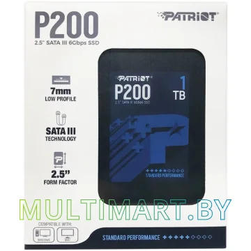 SSD диск Patriot P200 1TB (P200S1TB25) картинка 6